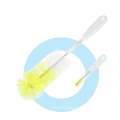 Soft bristle brush for cleaning beer bottle